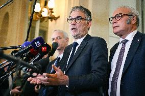Motion de censure vote at the National Assembly in Paris FA