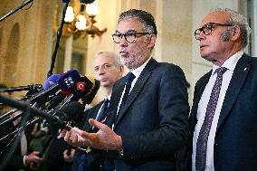 Motion de censure vote at the National Assembly in Paris FA