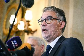 Motion de censure vote at the National Assembly in Paris FA