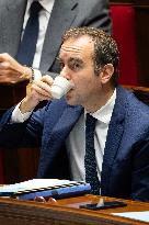 No-confidence motion against Prime Minister Lecornu government - Paris