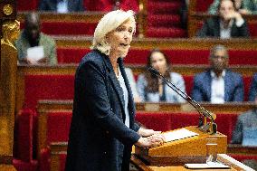 No-confidence motion against Prime Minister Lecornu government - Paris