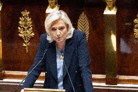 No-confidence motion against Prime Minister Lecornu government - Paris