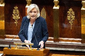 No-confidence motion against Prime Minister Lecornu government - Paris