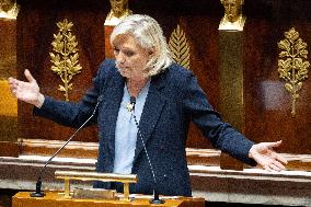 No-confidence motion against Prime Minister Lecornu government - Paris