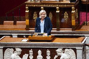 No-confidence motion against Prime Minister Lecornu government - Paris