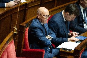 No-confidence motion against Prime Minister Lecornu government - Paris