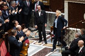 No-confidence motion against Prime Minister Lecornu government - Paris