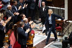 No-confidence motion against Prime Minister Lecornu government - Paris