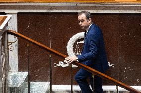 No-confidence motion against Prime Minister Lecornu government - Paris