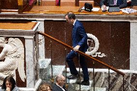 No-confidence motion against Prime Minister Lecornu government - Paris