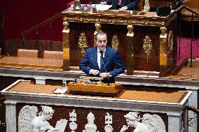 No-confidence motion against Prime Minister Lecornu government - Paris