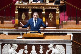 No-confidence motion against Prime Minister Lecornu government - Paris