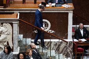 No-confidence motion against Prime Minister Lecornu government - Paris