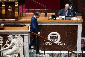 No-confidence motion against Prime Minister Lecornu government - Paris