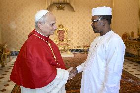 Pope Leo XIV Meets President of Chad - Vatican