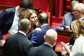 No-Confidence Motion Against Prime Minister Lecornu Government - Vote - Paris