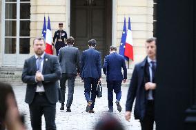 PM Lecornu Walks To Matignon - Paris