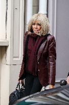 Exclu - Brigitte Macron Arrives at Matignon - Paris