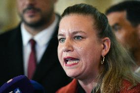 Motion de censure vote at the National Assembly in Paris FA