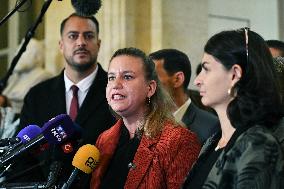 Motion de censure vote at the National Assembly in Paris FA