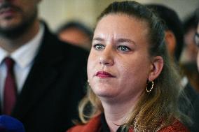 Motion de censure vote at the National Assembly in Paris FA