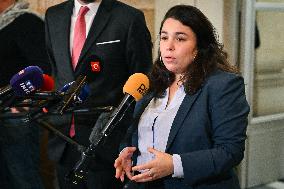 Motion de censure vote at the National Assembly in Paris FA