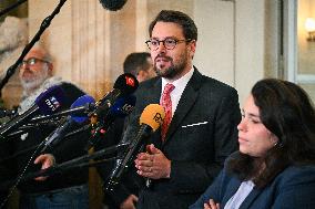 Motion de censure vote at the National Assembly in Paris FA
