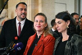 Motion de censure vote at the National Assembly in Paris FA