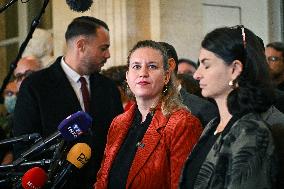 Motion de censure vote at the National Assembly in Paris FA