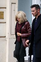 Exclu - Brigitte Macron Arrives at Matignon - Paris