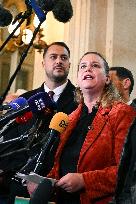 Motion de censure vote at the National Assembly in Paris FA