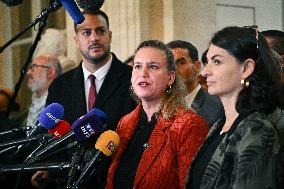 Motion de censure vote at the National Assembly in Paris FA