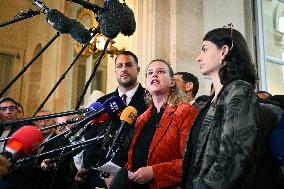 Motion de censure vote at the National Assembly in Paris FA