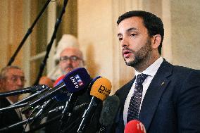 Motion de censure vote at the National Assembly in Paris FA