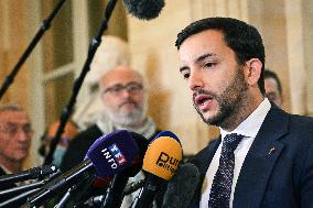 Motion de censure vote at the National Assembly in Paris FA