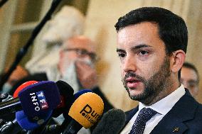 Motion de censure vote at the National Assembly in Paris FA