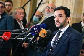 Motion de censure vote at the National Assembly in Paris FA