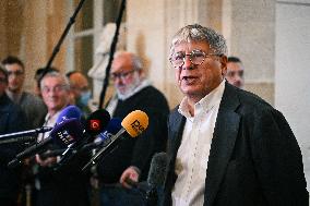 Motion de censure vote at the National Assembly in Paris FA