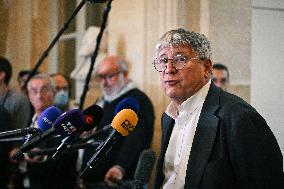 Motion de censure vote at the National Assembly in Paris FA