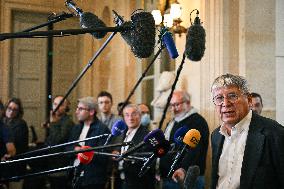 Motion de censure vote at the National Assembly in Paris FA