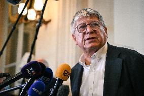 Motion de censure vote at the National Assembly in Paris FA