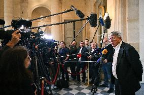 Motion de censure vote at the National Assembly in Paris FA