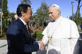 Pope Leo XIV Visits FAO on World Food Day - Rome