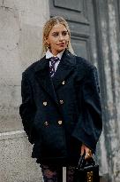 PFW - Thom Browne Arrivals