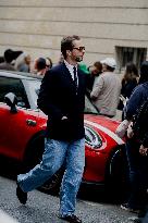 PFW - Thom Browne Arrivals