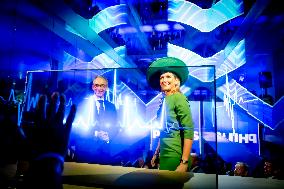 Queen Maxima Opens the New Global Headquarters of Royal Philips - Amsterdam