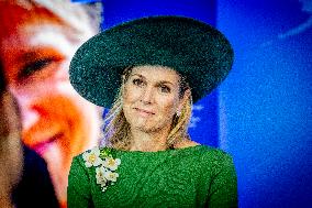 Queen Maxima Opens the New Global Headquarters of Royal Philips - Amsterdam