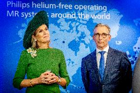 Queen Maxima Opens the New Global Headquarters of Royal Philips - Amsterdam