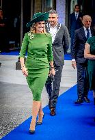 Queen Maxima Opens the New Global Headquarters of Royal Philips - Amsterdam