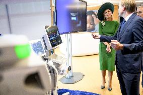Queen Maxima Opens the New Global Headquarters of Royal Philips - Amsterdam